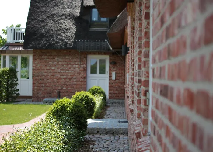 1 Im Reetdachhaus Muehlenhof Lägenhet *